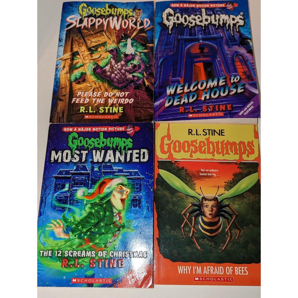8 Goosebumps Books Mint R.L. Stine Scholastic 2014-2018 Chapter Books - Picture 4 of 7